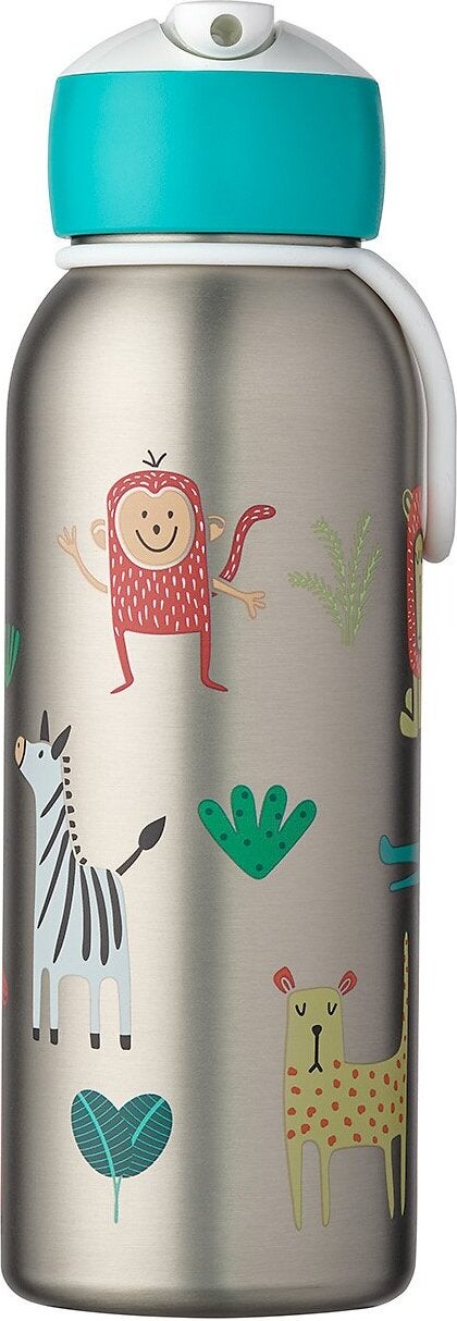Mepal isoleerfles Campus flip-up Animal friends 350 ml