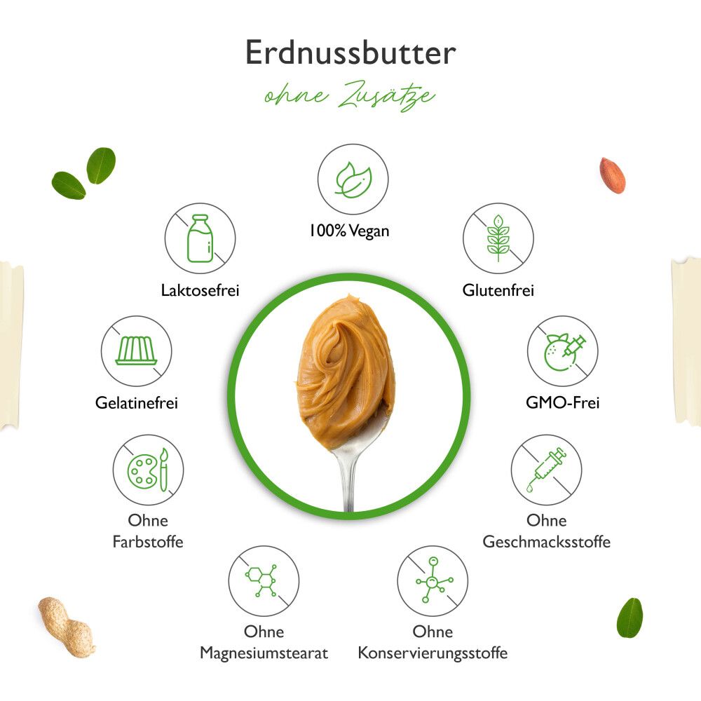 vit4ever 100% Erdnussbutter (SMOOTH)