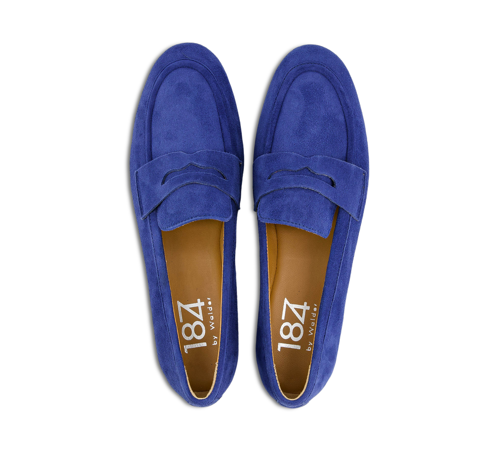 1874 by Walder Loafers blau