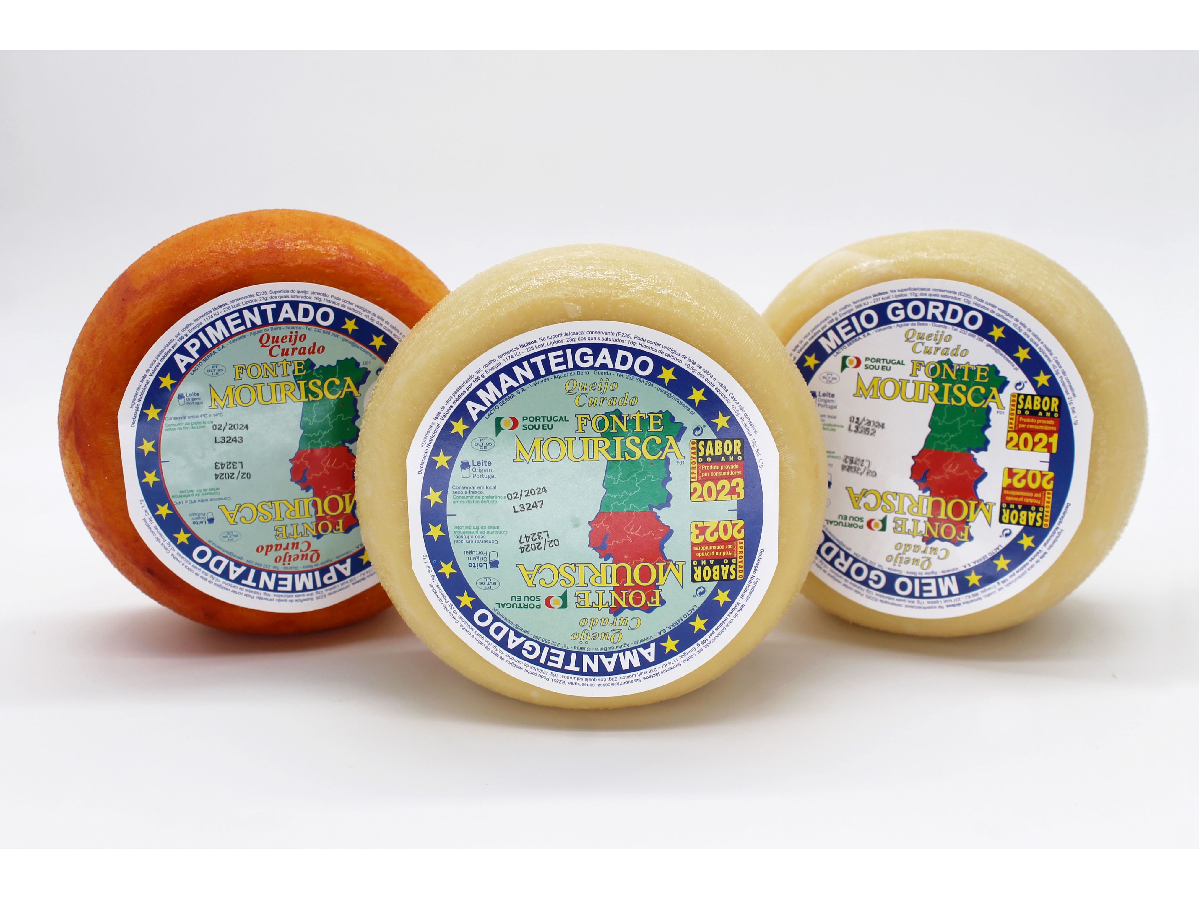 QUEIJO FONTE MOURISCA MEIO GORDO KG