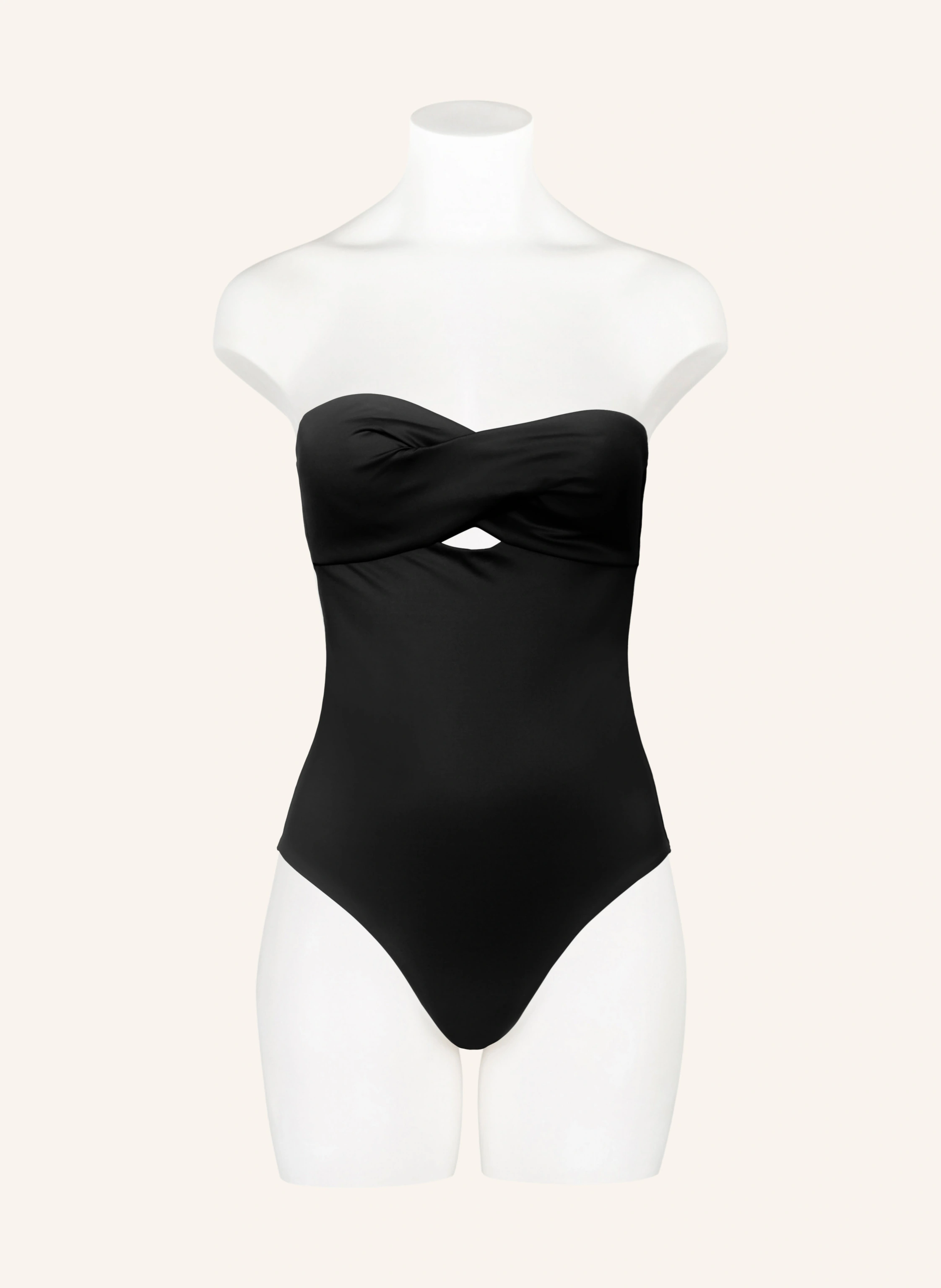 Calvin Klein Bandeau-Badeanzug STRUCTURED TWIST