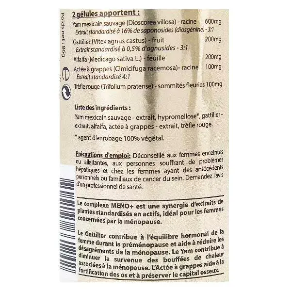 Vit'all+ Meno+ 120 cápsulas vegetais