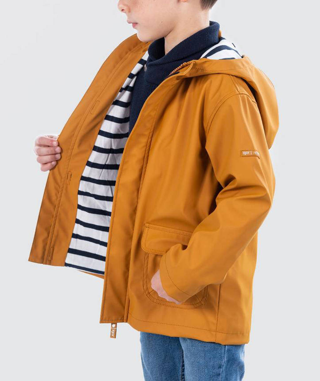 Igor unisex regenjas zomer Euri karamel