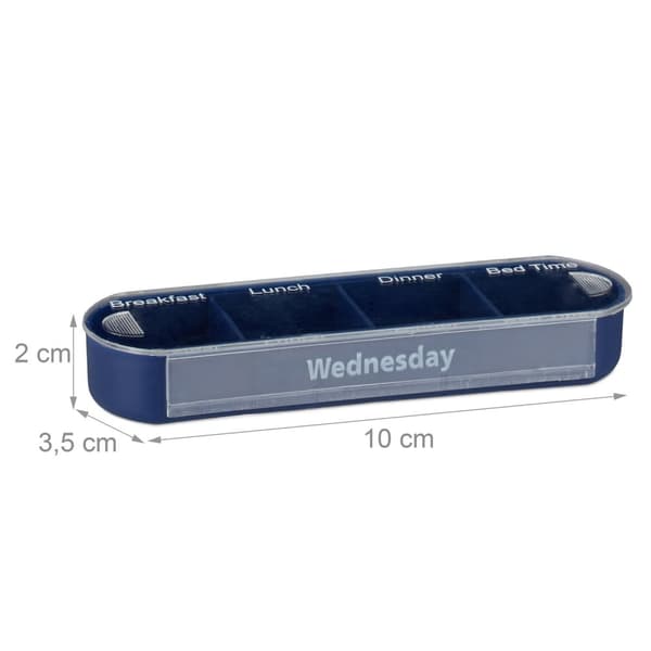 Pilleboks 7 dager 4 rom engelsk