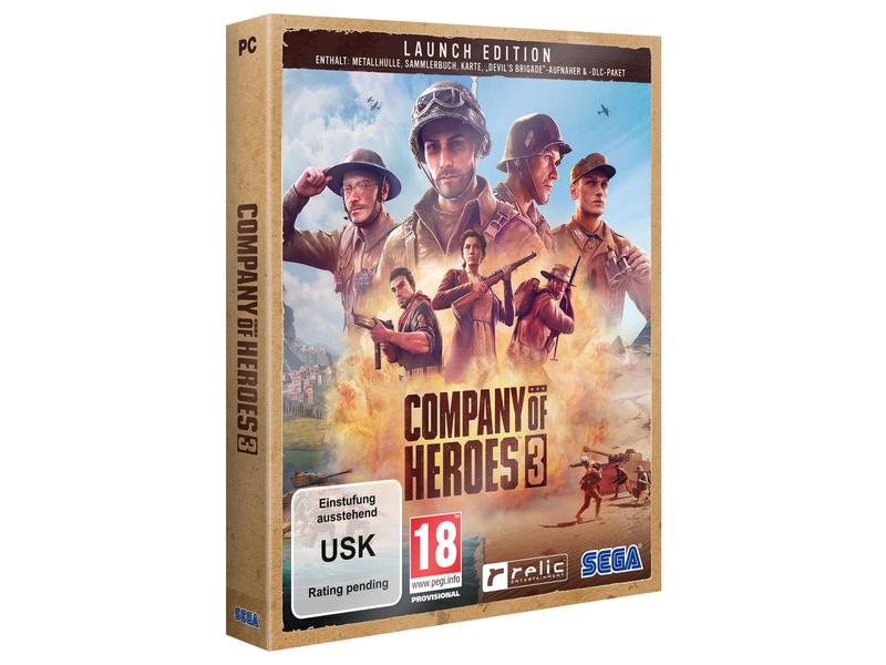 SEGA Company of Heroes 3 Launch Edition Strategiespiel für den PC