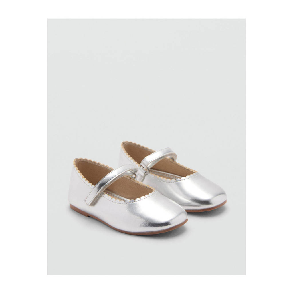 Mango Kids ballerina's zilver