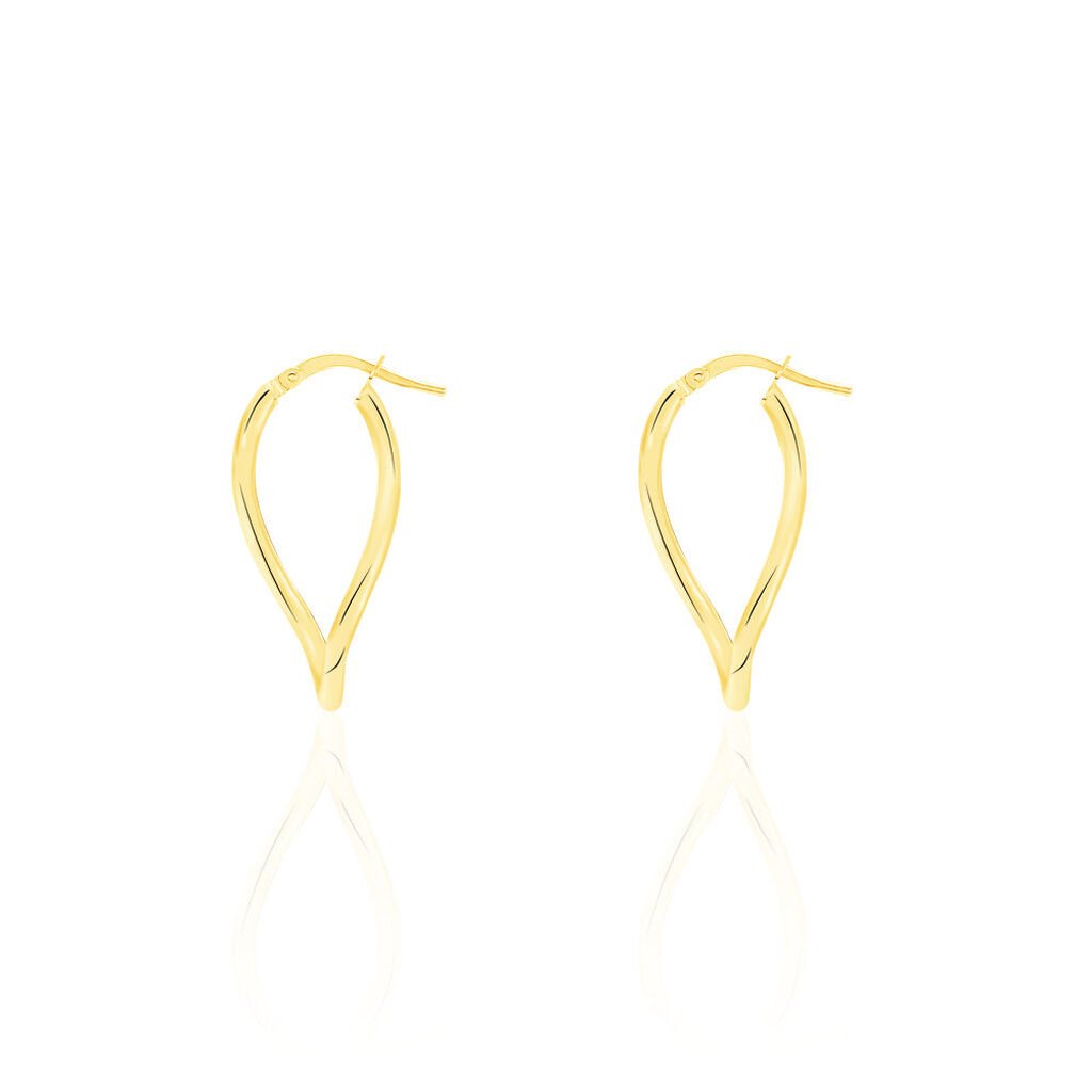 Créoles Hellen Or Jaune