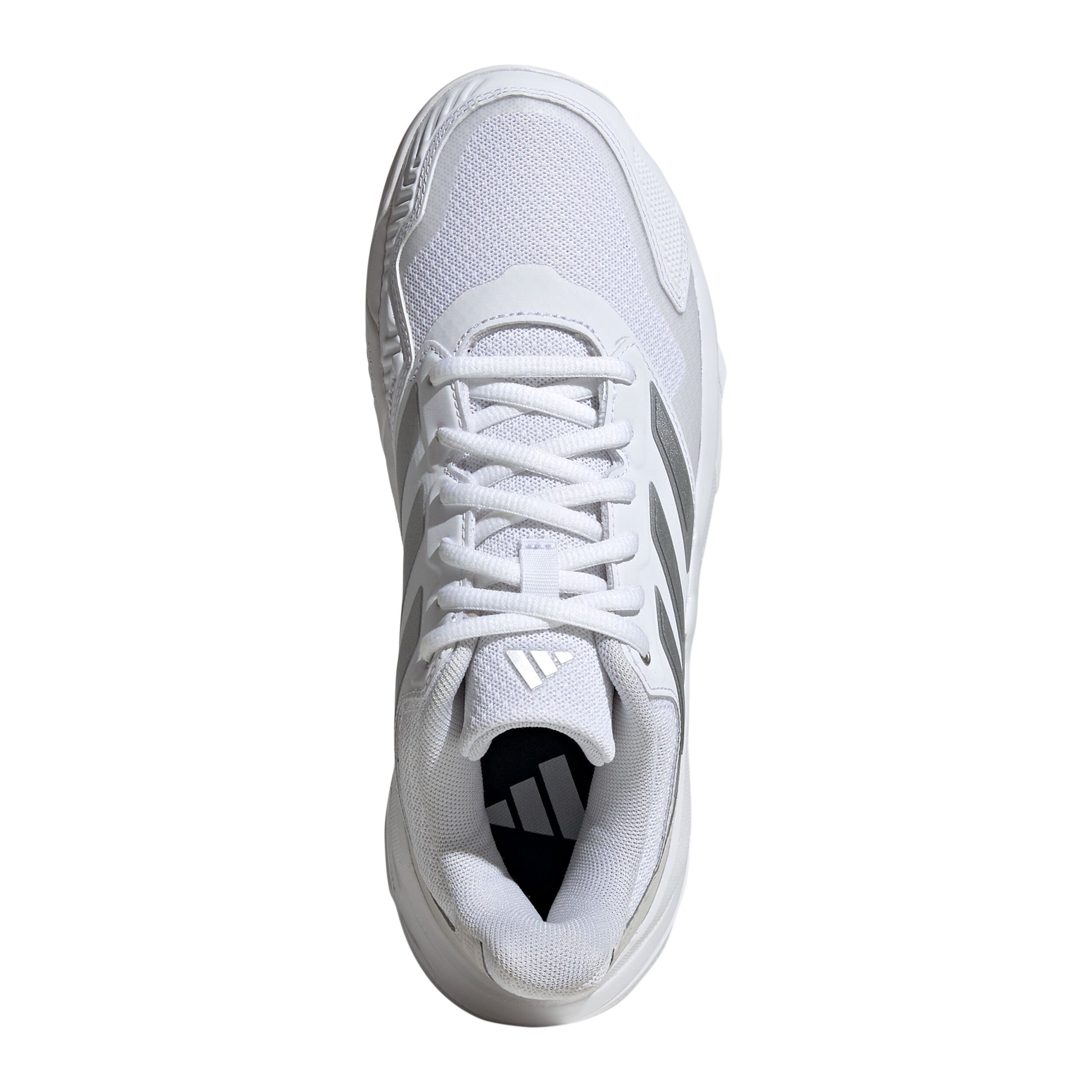 adidas CourtJam Control 3 Chaussure Terre Battue Femmes - Blanc , Argent