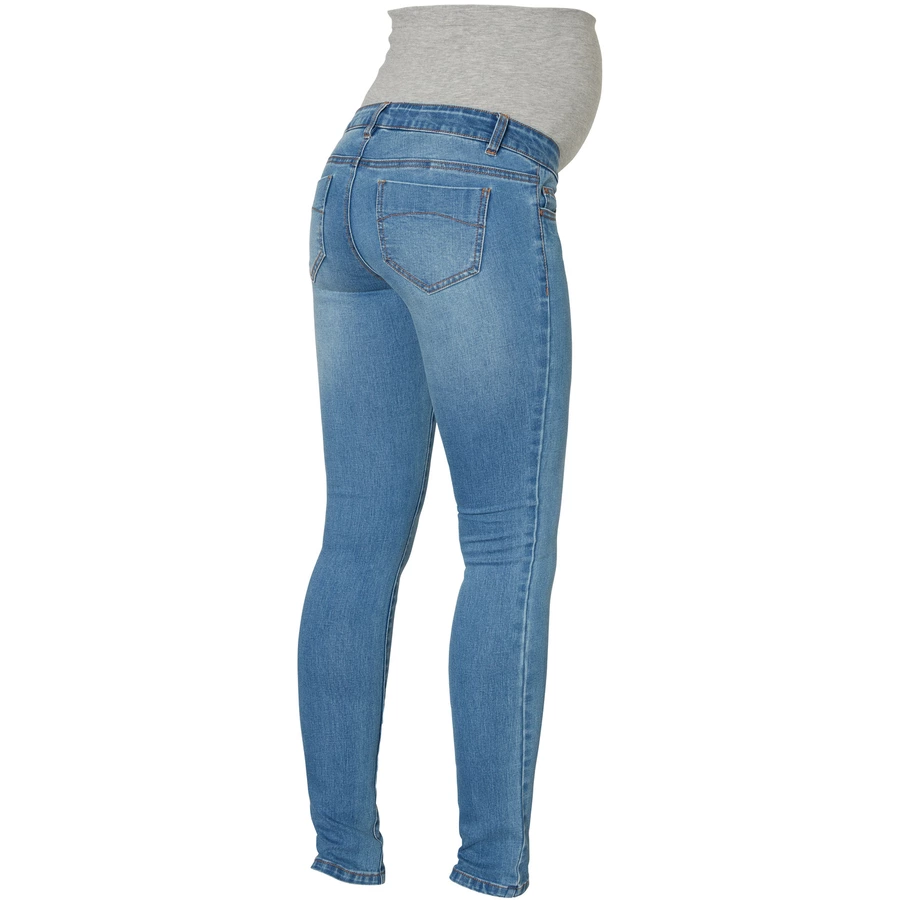 mama;licious Umstandsjeans MLLOLA Light Blue Denim
