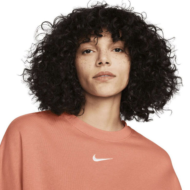 Nike sportswear collection sweatshirt Sanddrift/white