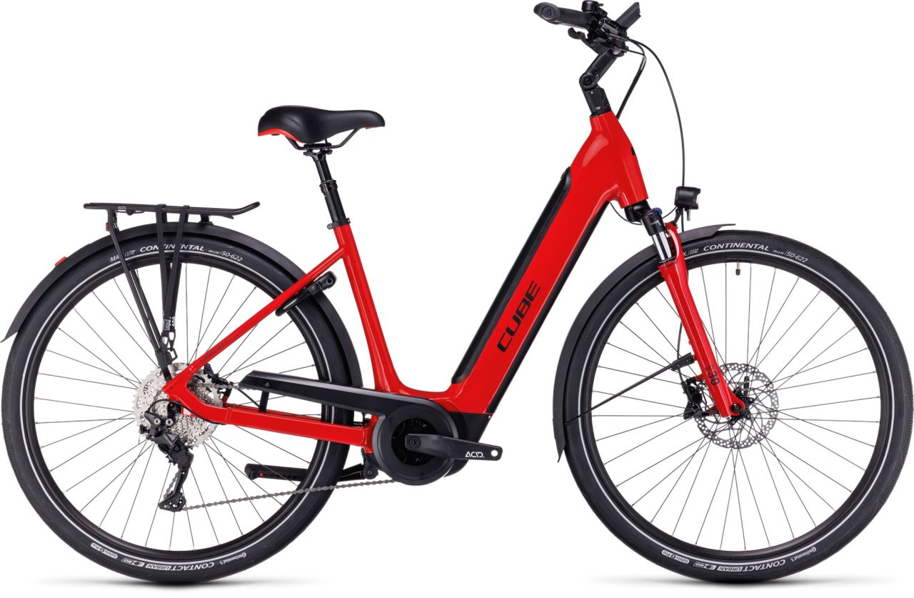 Cube Supreme Sport Hybrid Pro 500 Easy Entry red´n´black kaufen | Bike-Discount