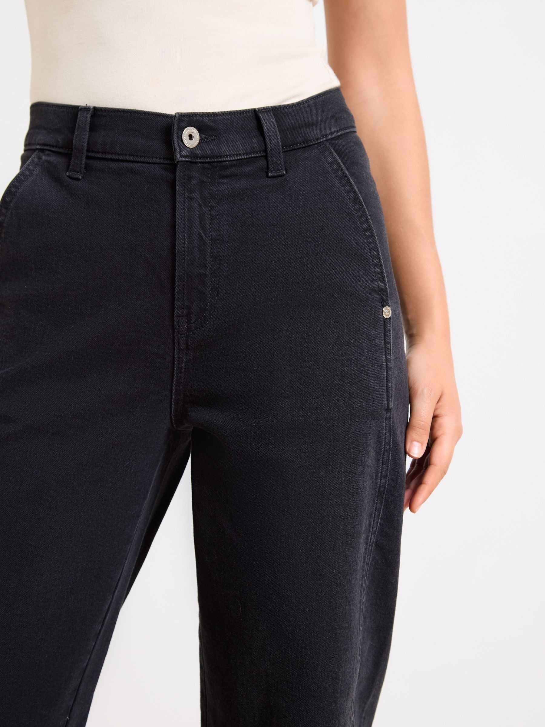 Zwart - Lipsy Slim Barrel jeans