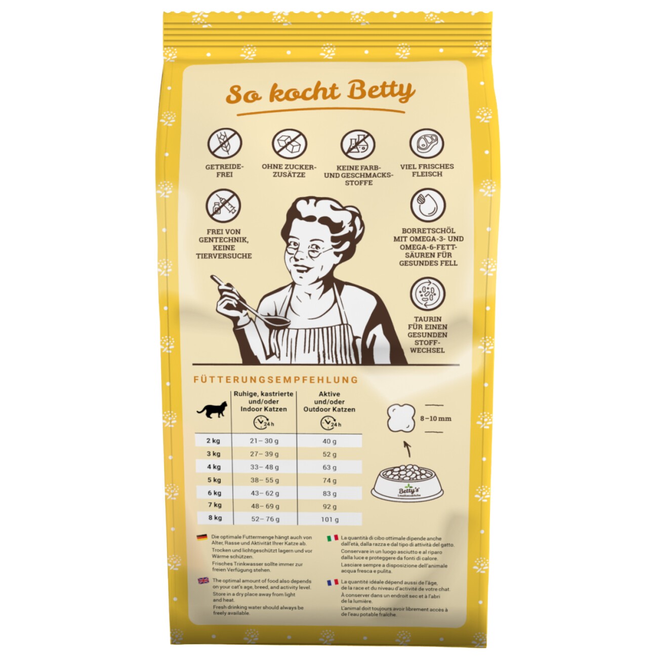 Betty's Landhausküche Trockenfutter Geflügel pur 300 g