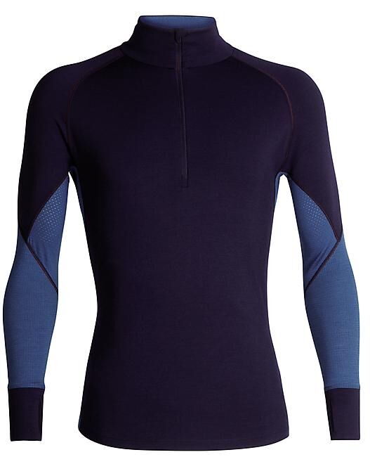 ICEBREAKER - T-SHIRT ML DEMI ZIP 260 ZONE HALF ZIP M