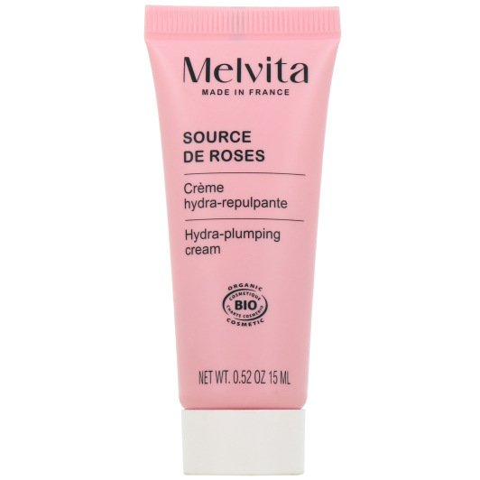 Soin repulpant éclat visage Source de Roses Melvita