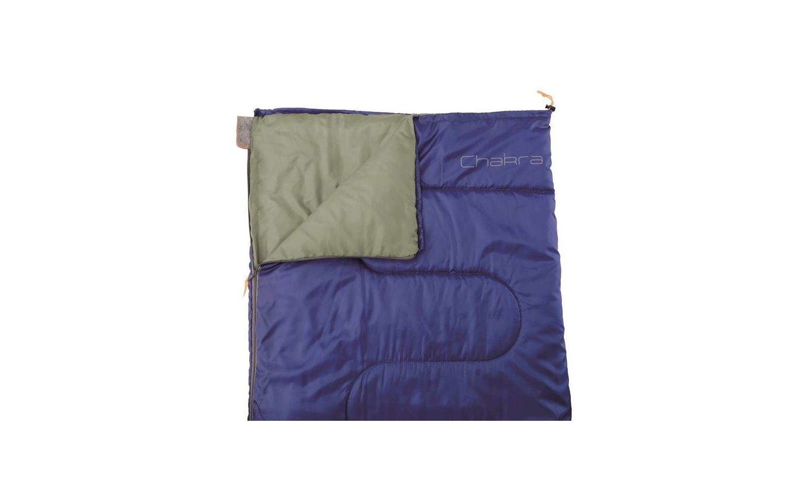 Easy Camp Chakra Square Sleeping Bag Rechteckiger Reiseschlafsack Chakra blau