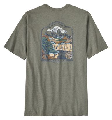 T-Shirt Patagonia 50 Year Responsibili-Tee Vert