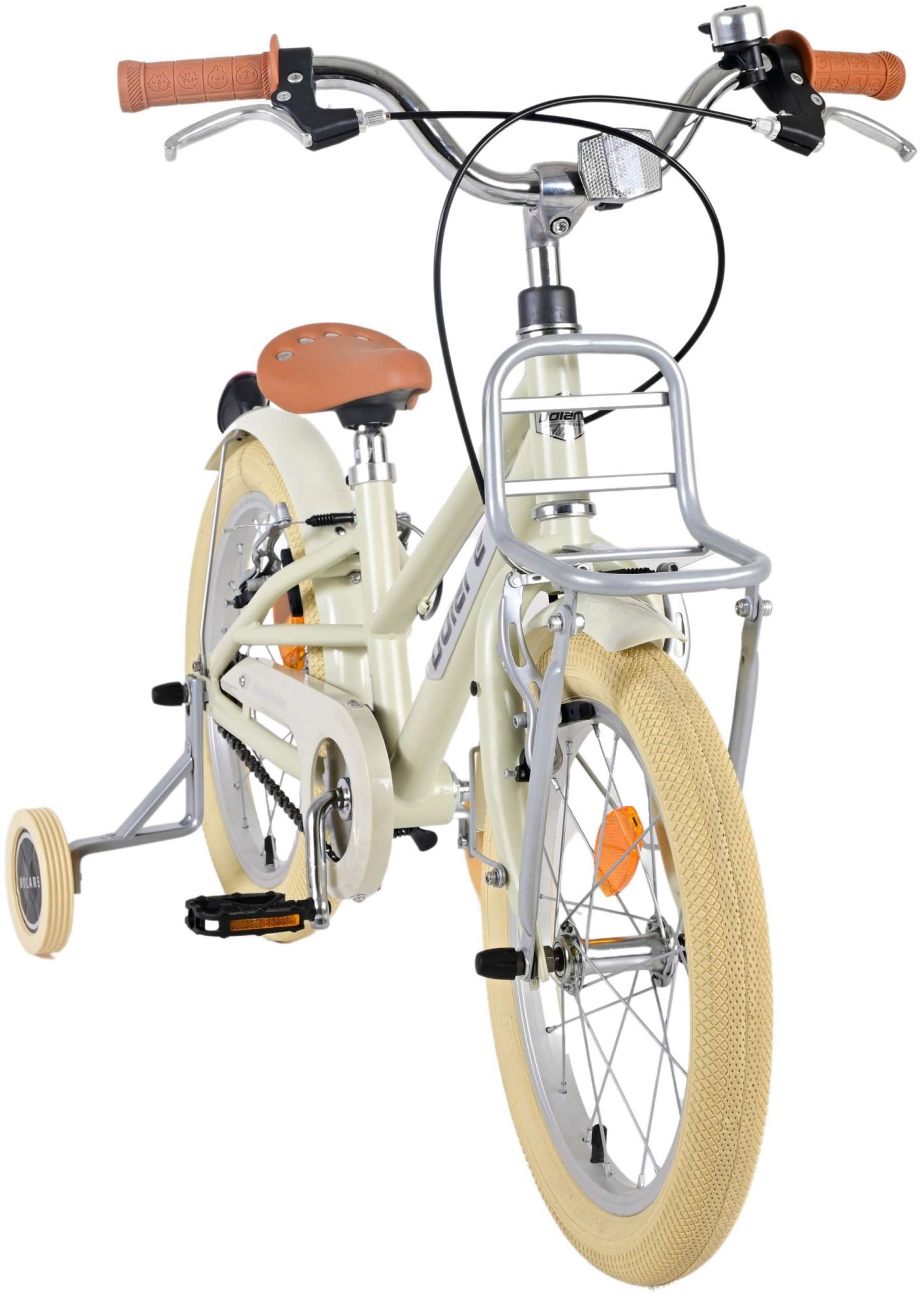 Kinderfahrrad Melody Fahrrad für Mädchen 16 Zoll Kinderrad in Sand
