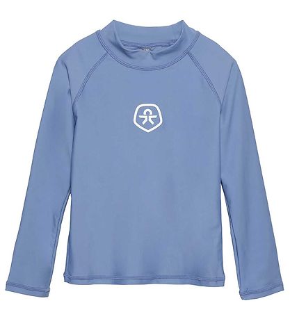 Color Kids Bådebluse - UV40+ - Coronet Blue