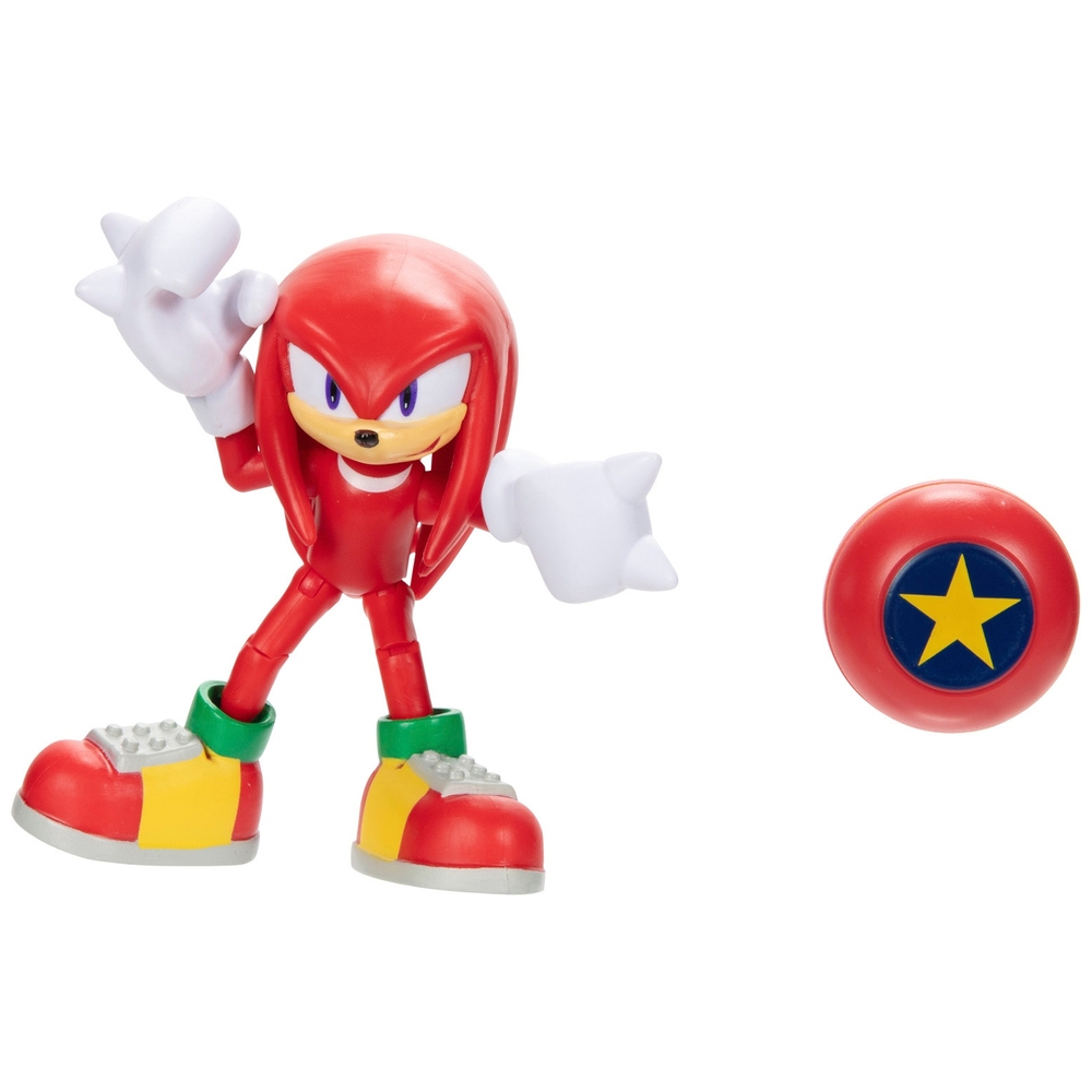 Sonic the Hedgehog 10 cm Knuckles mit Sternenfeder