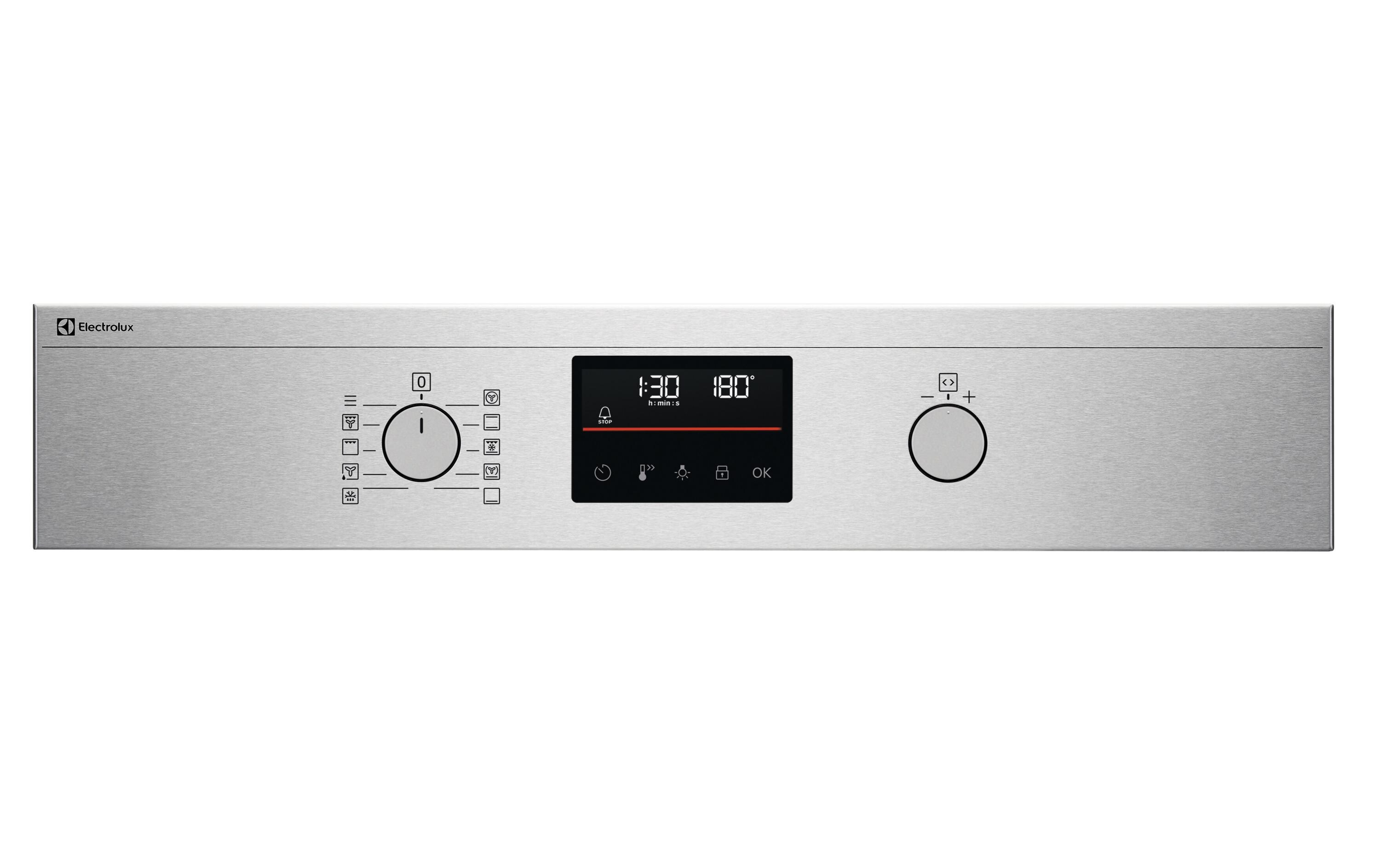 Einbaubackofen EB6L40XCN Schwarz/Silber A+<br>Backofen für den Einbau