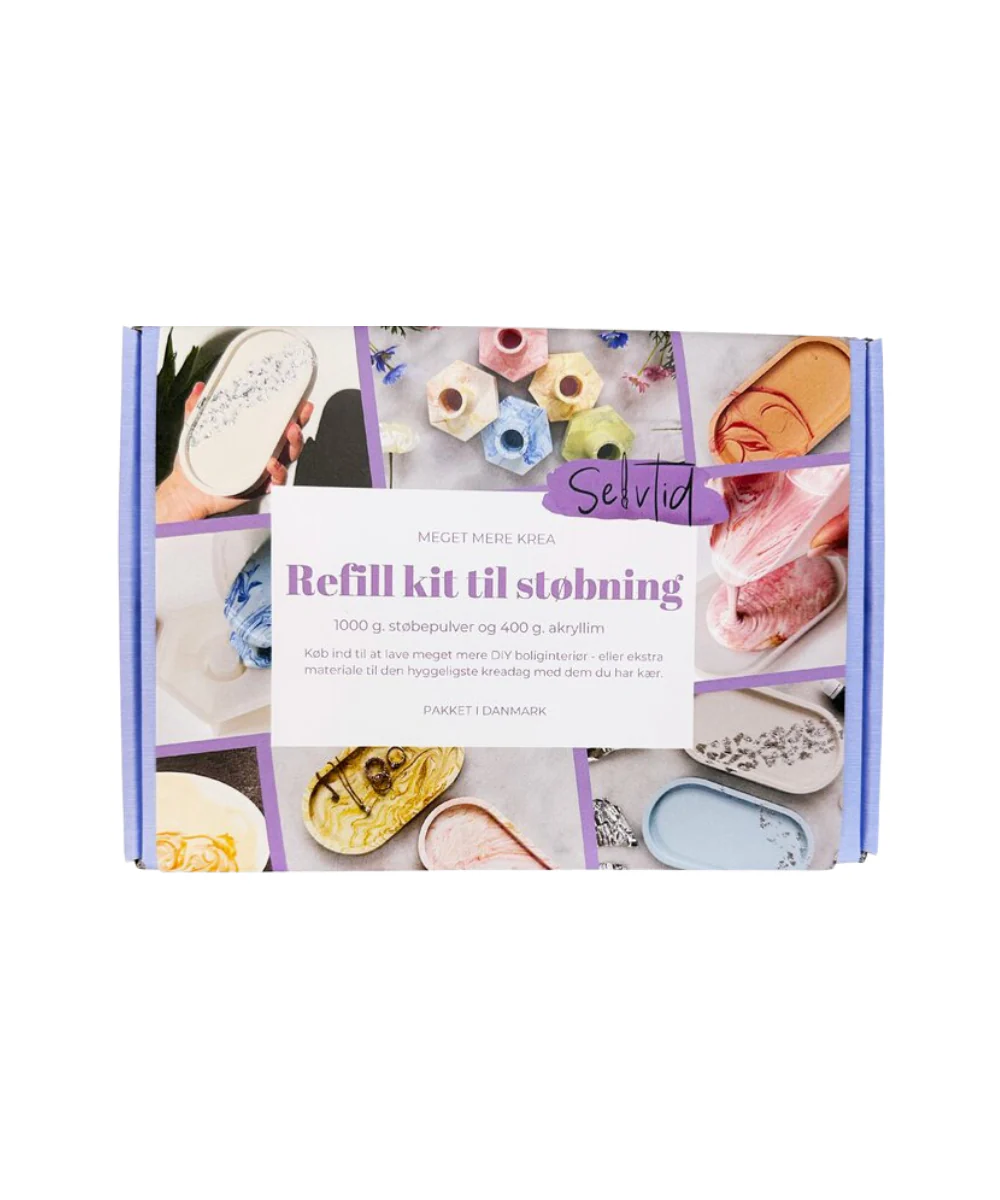 Selvtid  DIY støbemasse kit - refill