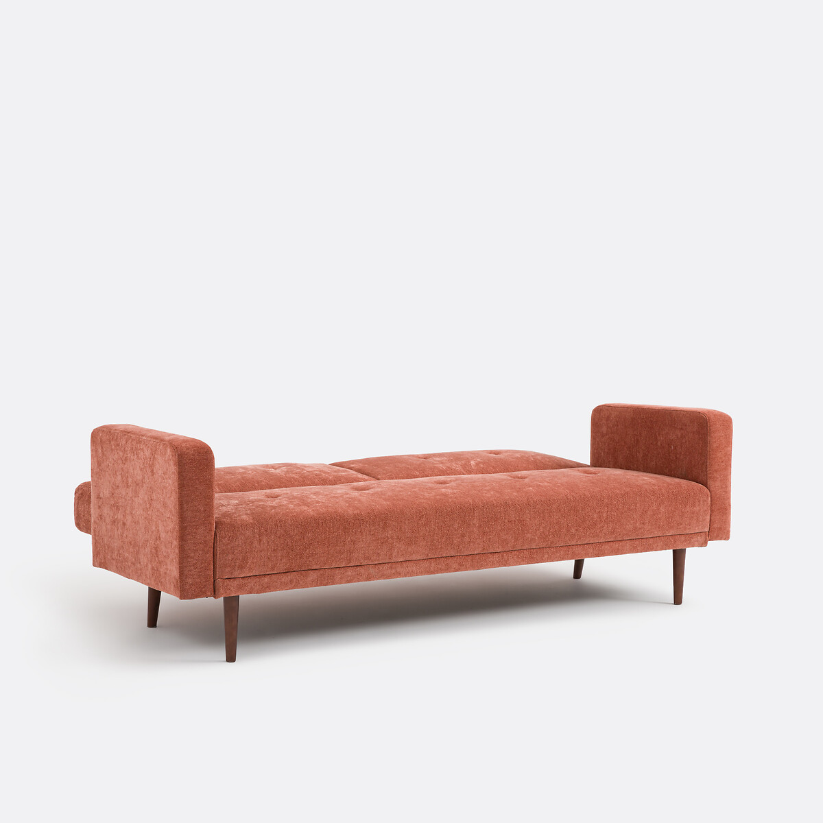LA REDOUTE INTERIEURS<br>Sofá cama de 3 lugares, chenille, Tuske