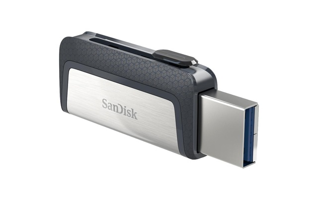 Sandisk USB-Stick »Ultra Dual Drive USB TypeC 256 GB« (256GB GB Lesegeschwindigkeit 150 MB/s)
