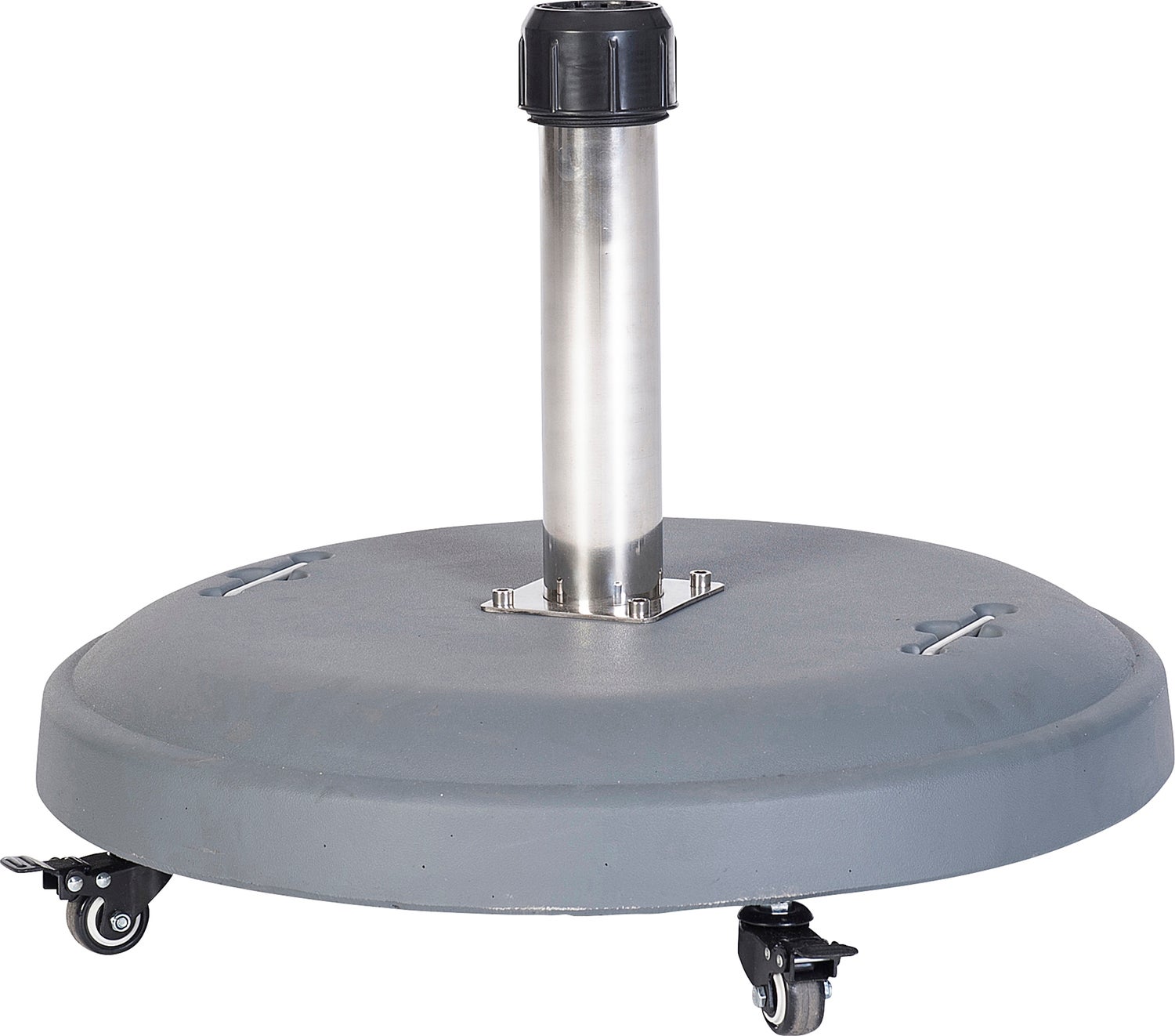 Intratuin parasolvoet grijs 50 kg D 60 H 9 cm