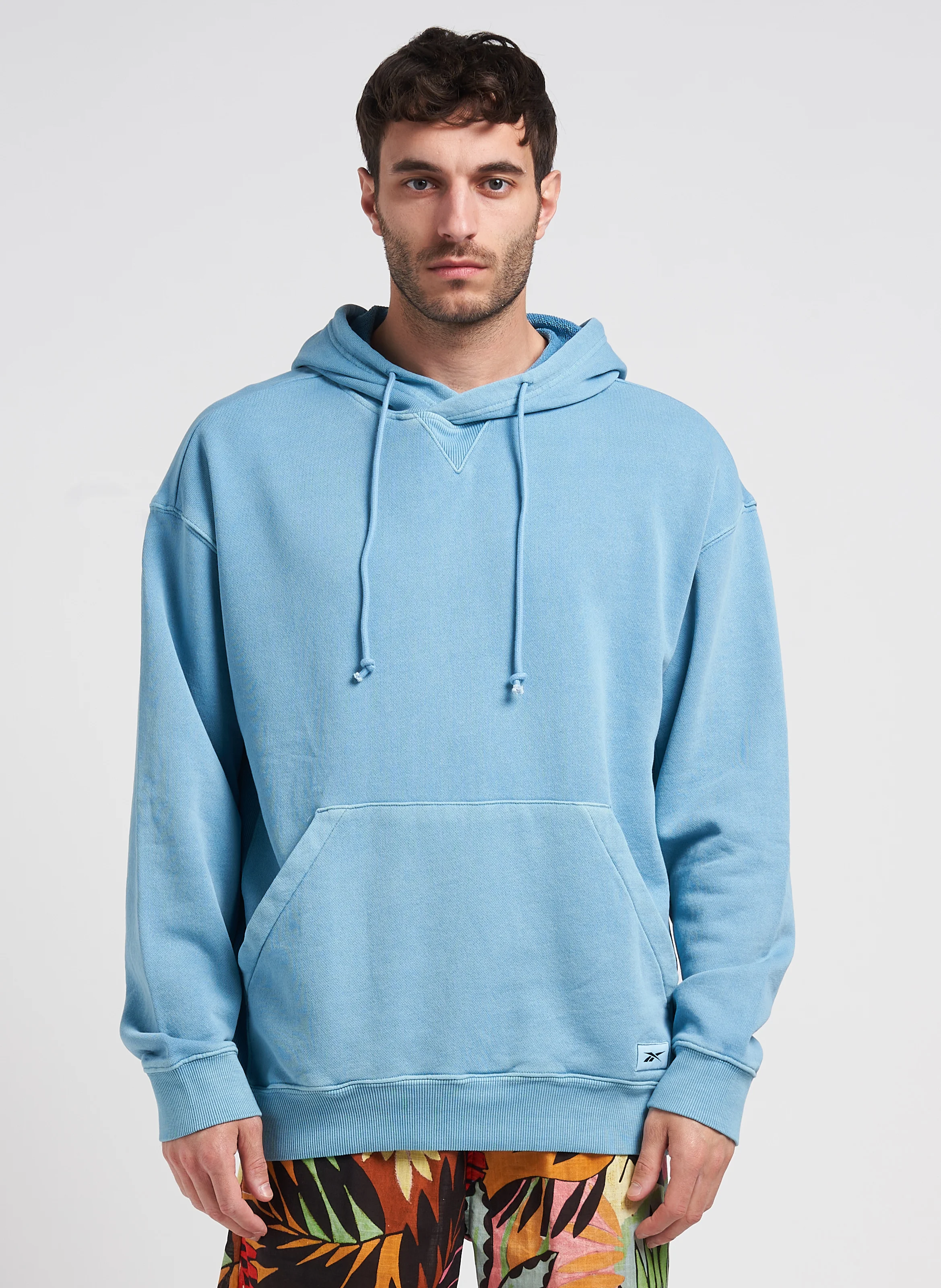 CL ND FT - Sweat à capuche en coton | Bleu