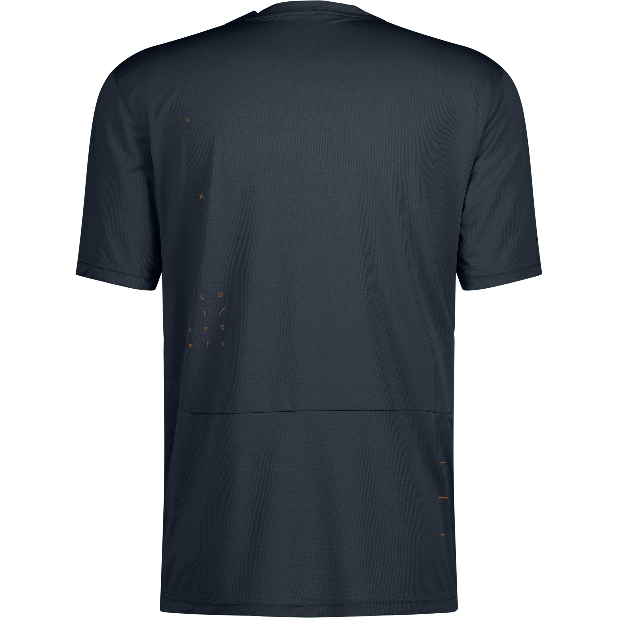 Scott Trail Vertic Zip T-Shirt Herren dunkelblau