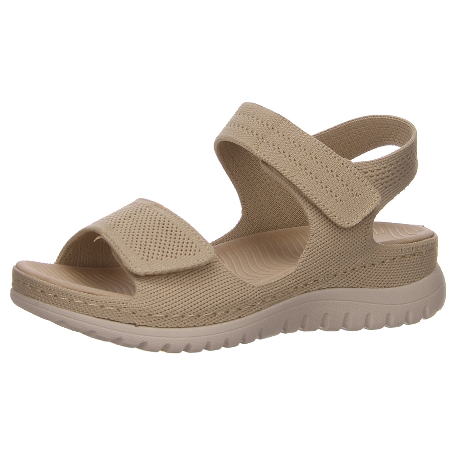 Scandi Damensandalette beige beige