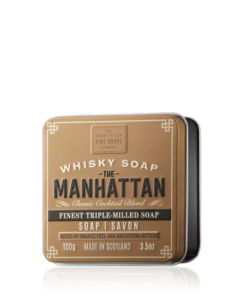 Scottish Fine Soaps Whisky Soap The Manhattan in a Tin 100g