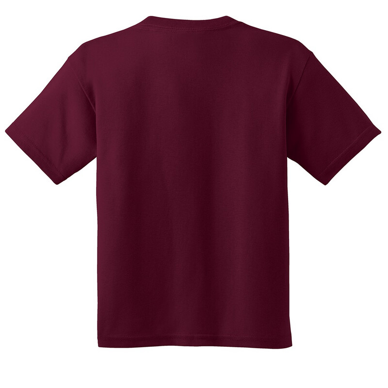Short Manga Básica Camiseta Con Algodón Grueso Gildan