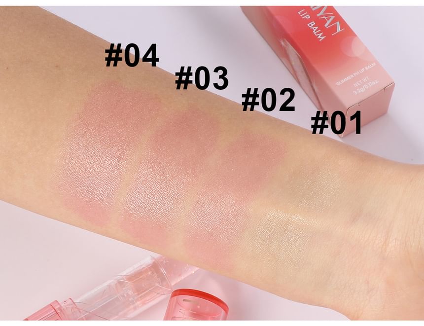 HANDAIYAN - Temperatuurverandering Lippenbalsem - 4 Kleuren