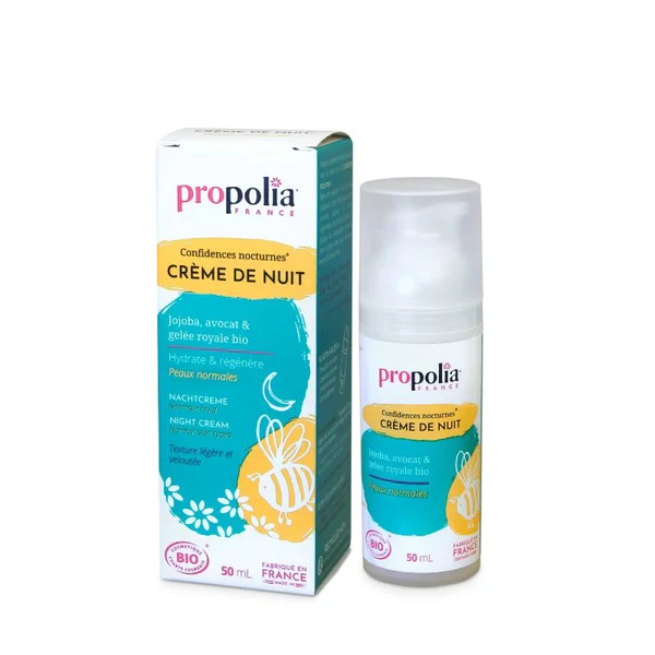 Propolia Crème de Nuit Peaux Normales 50 mL