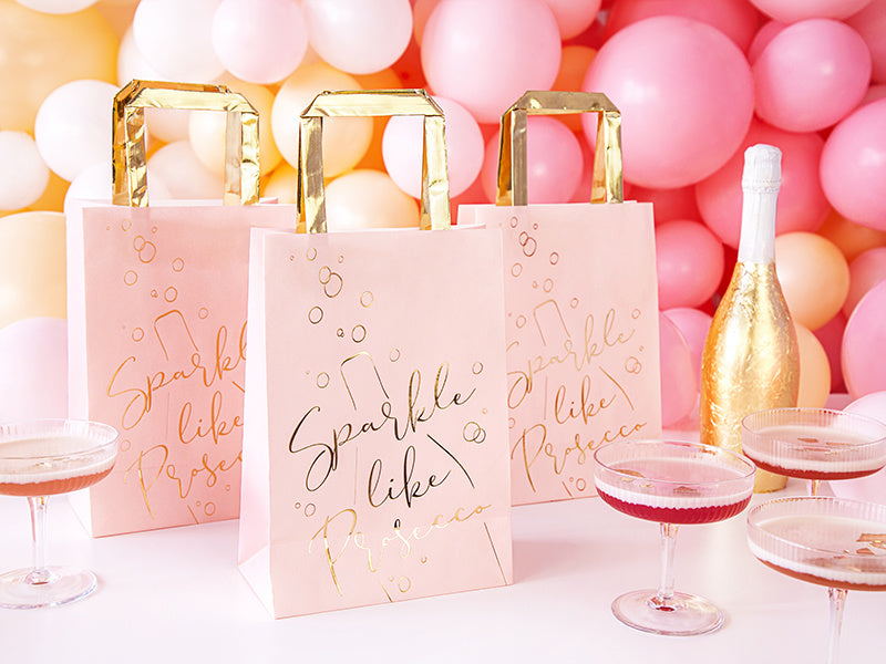 Cadeautasje Prosecco 26cm 6st