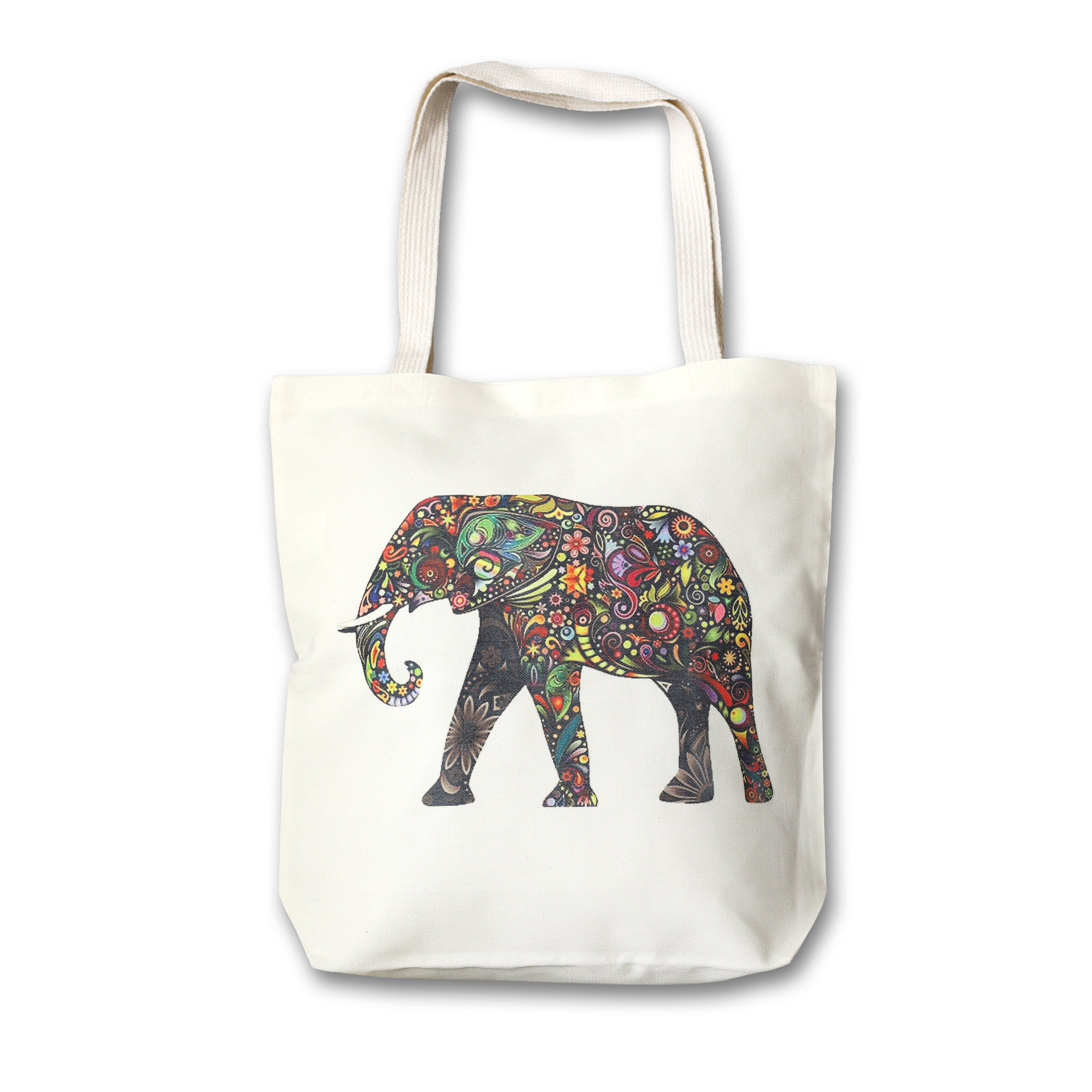 Stoffbeutel 'Elefant', multicolor, B 40 cm, H 40 cm, L 9 cm günstig bestellen