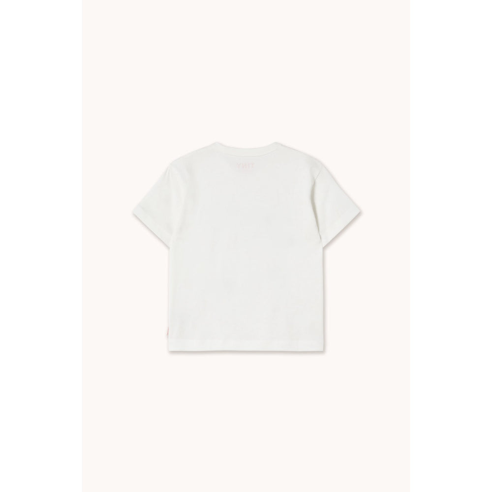 Køb TinyCottons Off-white Poodle Graphic T-Shirt