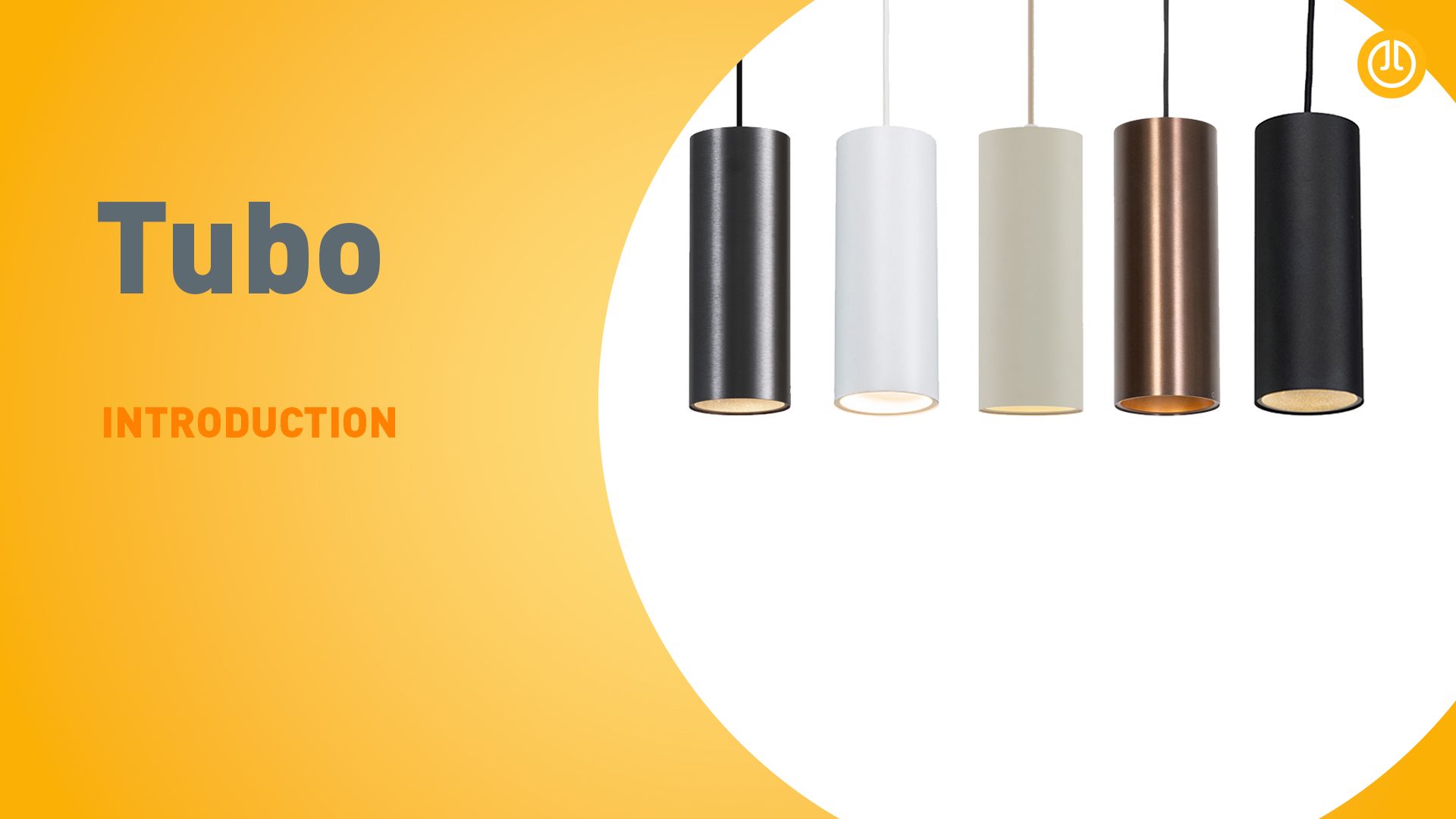 Design hanglamp donkerbrons GU10 50mm - Tubo