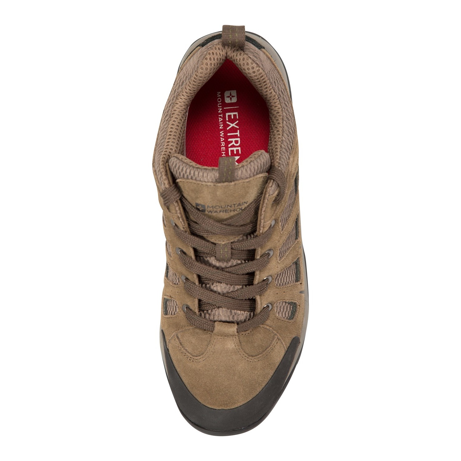 Tênis de caminhada Mountain Warehouse Field Extreme em camurça com cadarço