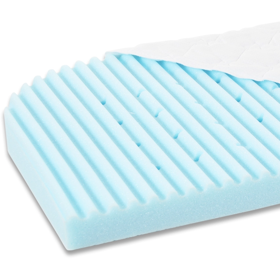 babybay Matratze Medicott Wave für Original blau