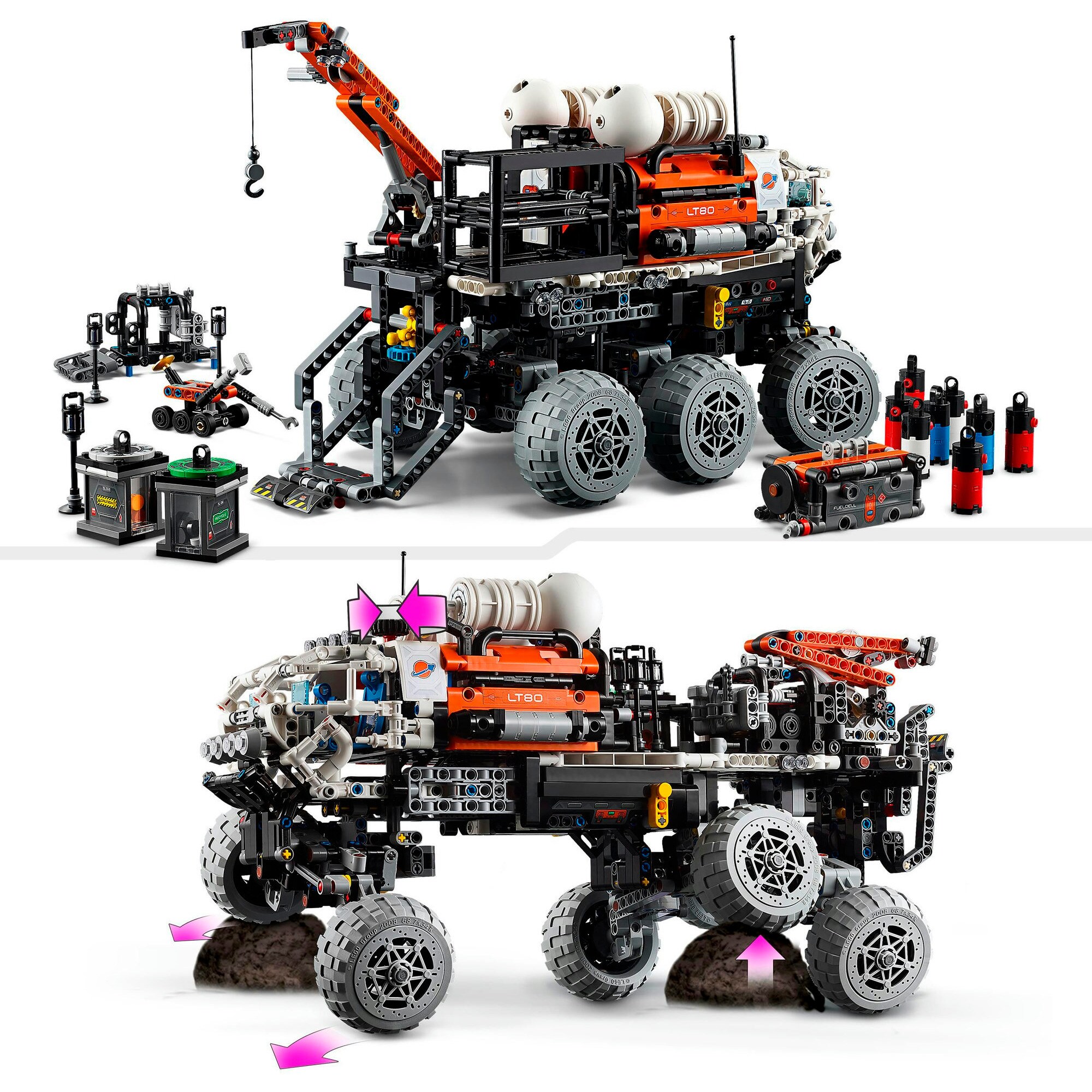 LEGO Konstruktionsspielzeug Technic Mars Exploration Rover