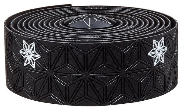 Ruban de Cintre Supacaz Super Sticky Kush Galaxy Argent/Noir avec Bouchons