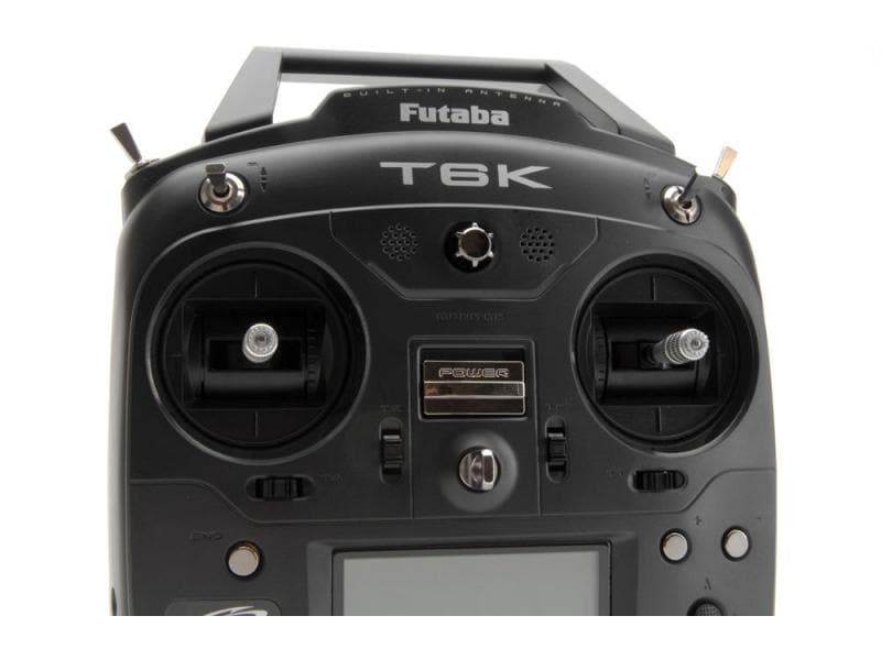 Futaba Fernsteuerung T6K V2.0 Mode 2 (Gas links) 6-Kanal-Sender im 2.4-GHz-Band