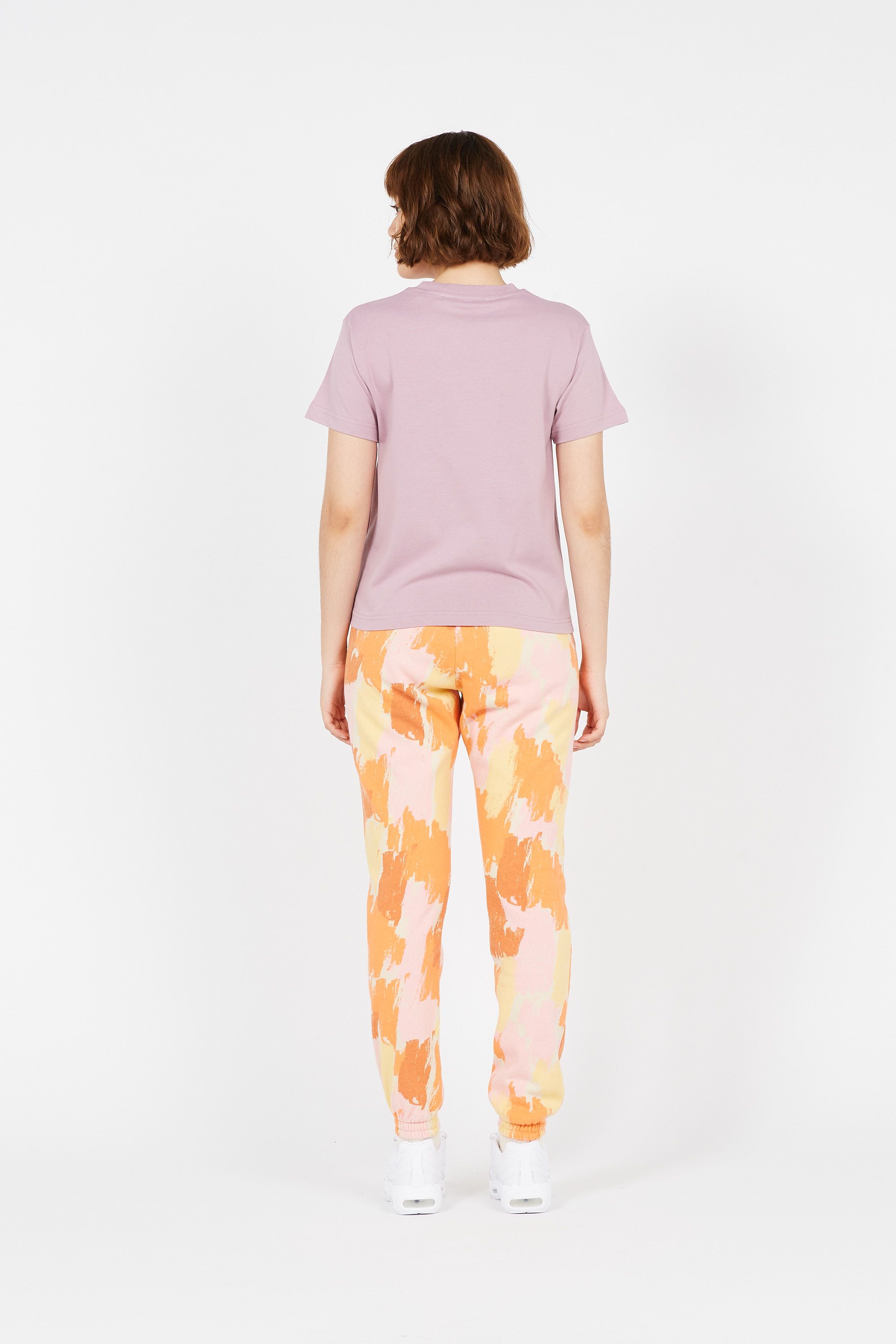 Daily Paper - 100 coton- Col rond- Coupe droite- Manches courtes- Logo brodé Rose