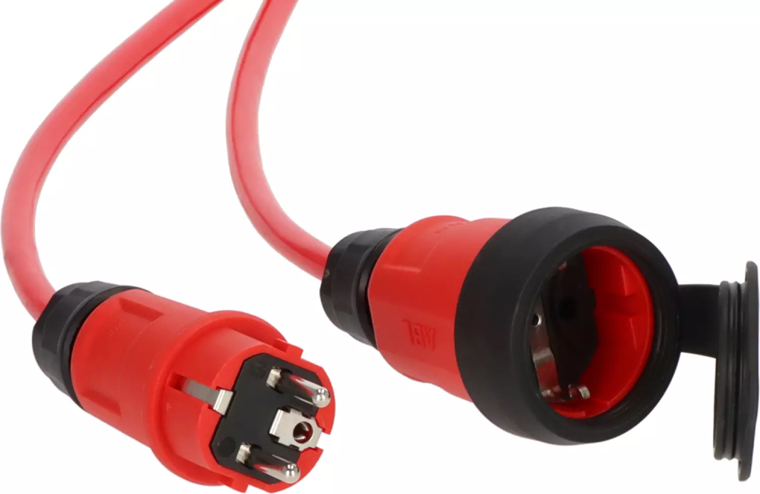 Brennenstuhl Professional VQ 2100 Verlengsnoer H07BQ-F 3G1,5 - IP44 - 25m - Rood