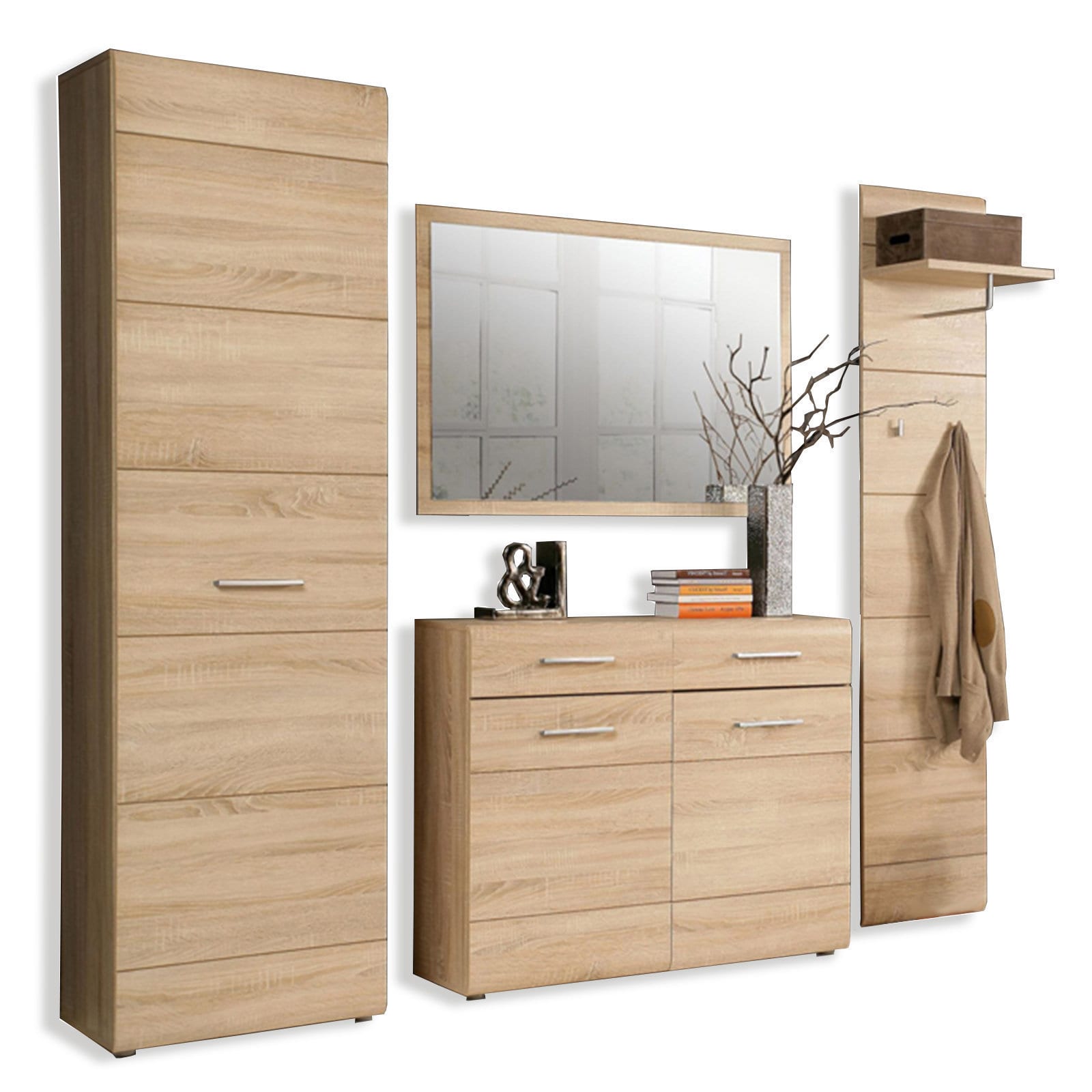 Kleiderschrank - Sonoma Eiche - 55,1 cm breit