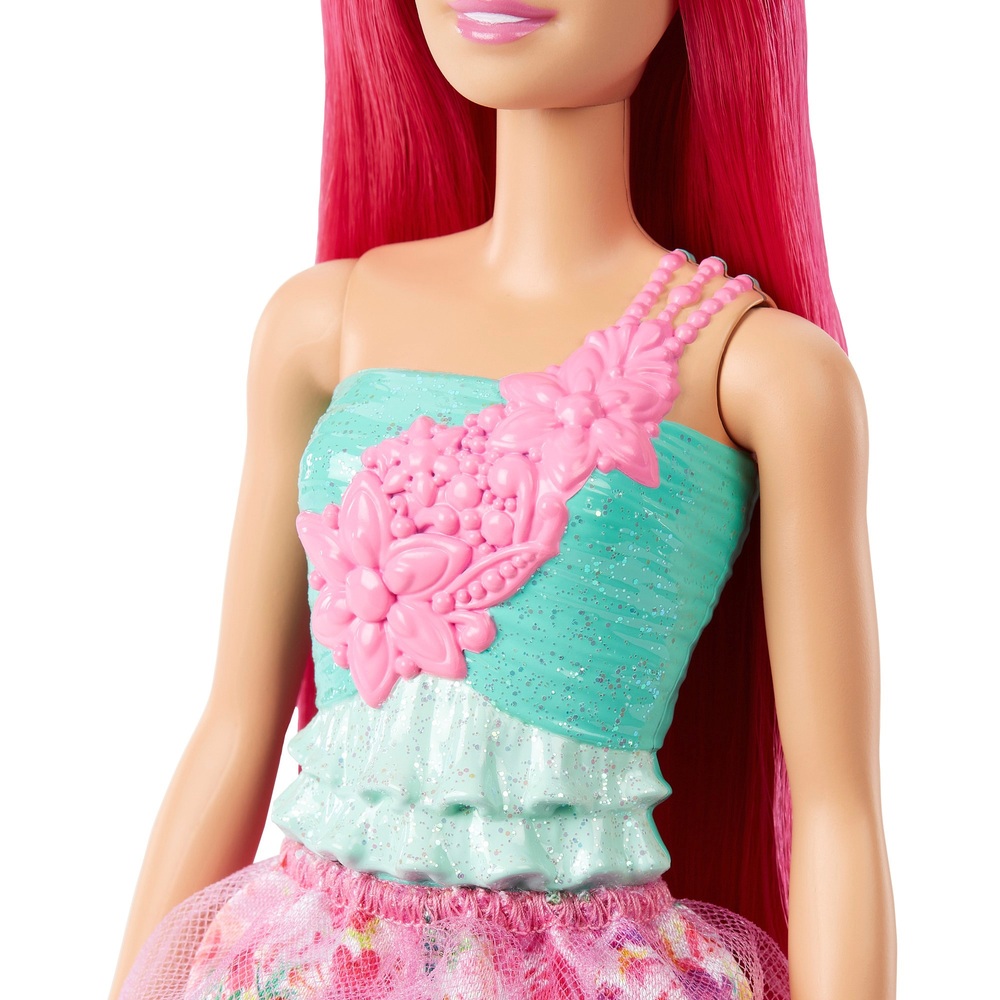 Barbie Dreamtopia Prinzessinnenpuppe – Dunkelrosa Haar