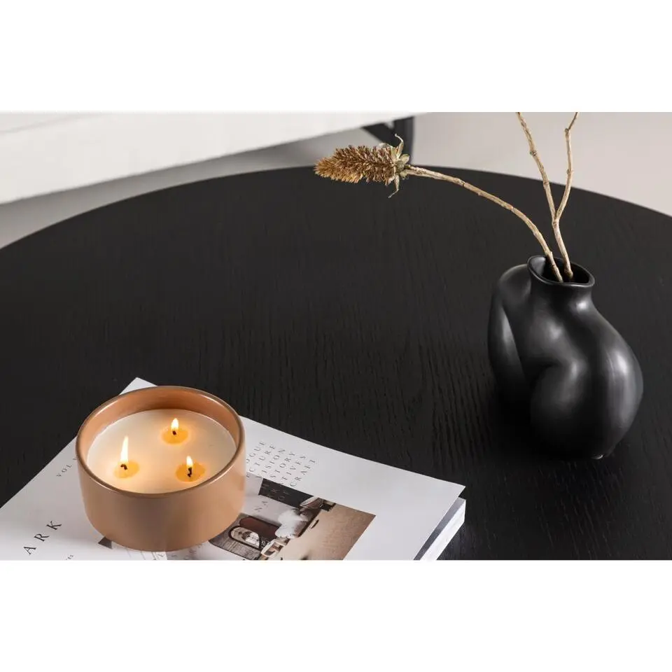 Svea - Marina ronde salontafel - ø 100 cm - zwart
